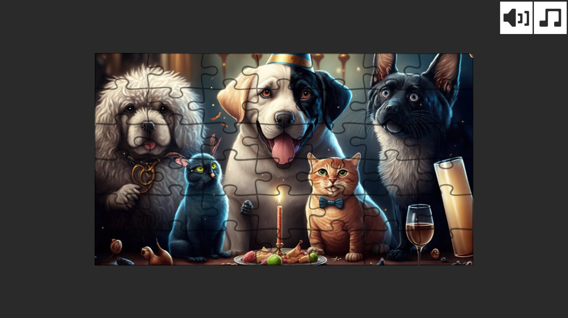 Cat Jigsaw Puzzle Games: Expansion Pack 4 - Screenshot