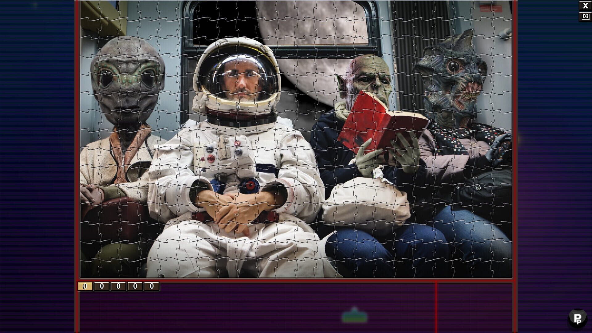 Jigsaw Puzzle Pack: Pixel Puzzles Ultimate - Aliens - Screenshot