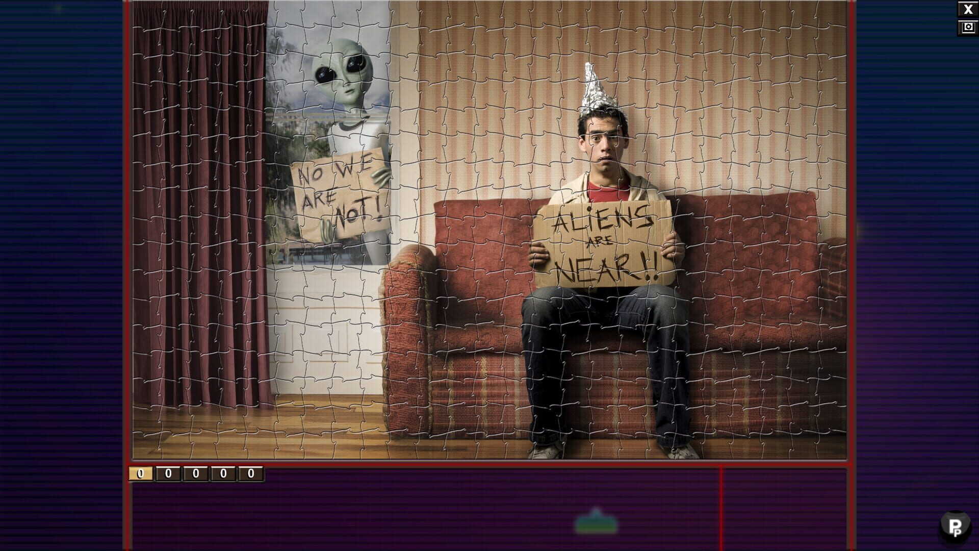 Jigsaw Puzzle Pack: Pixel Puzzles Ultimate - Aliens - Screenshot