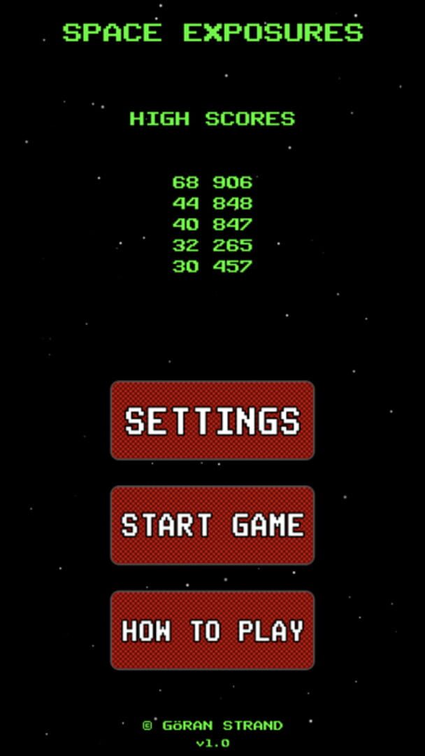 Space Exposures - Screenshot