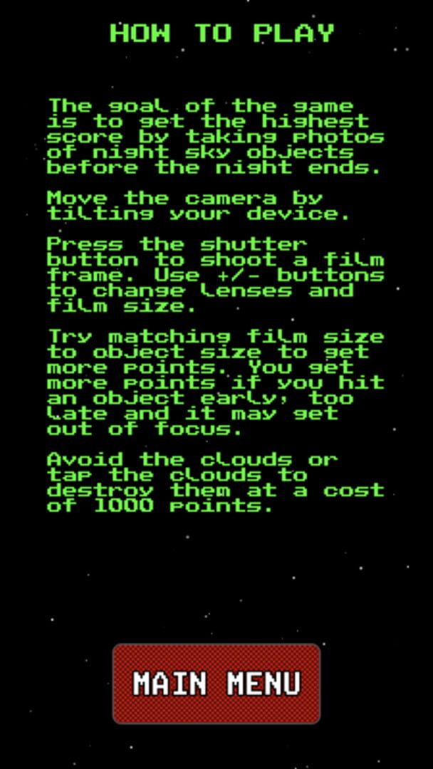 Space Exposures - Screenshot