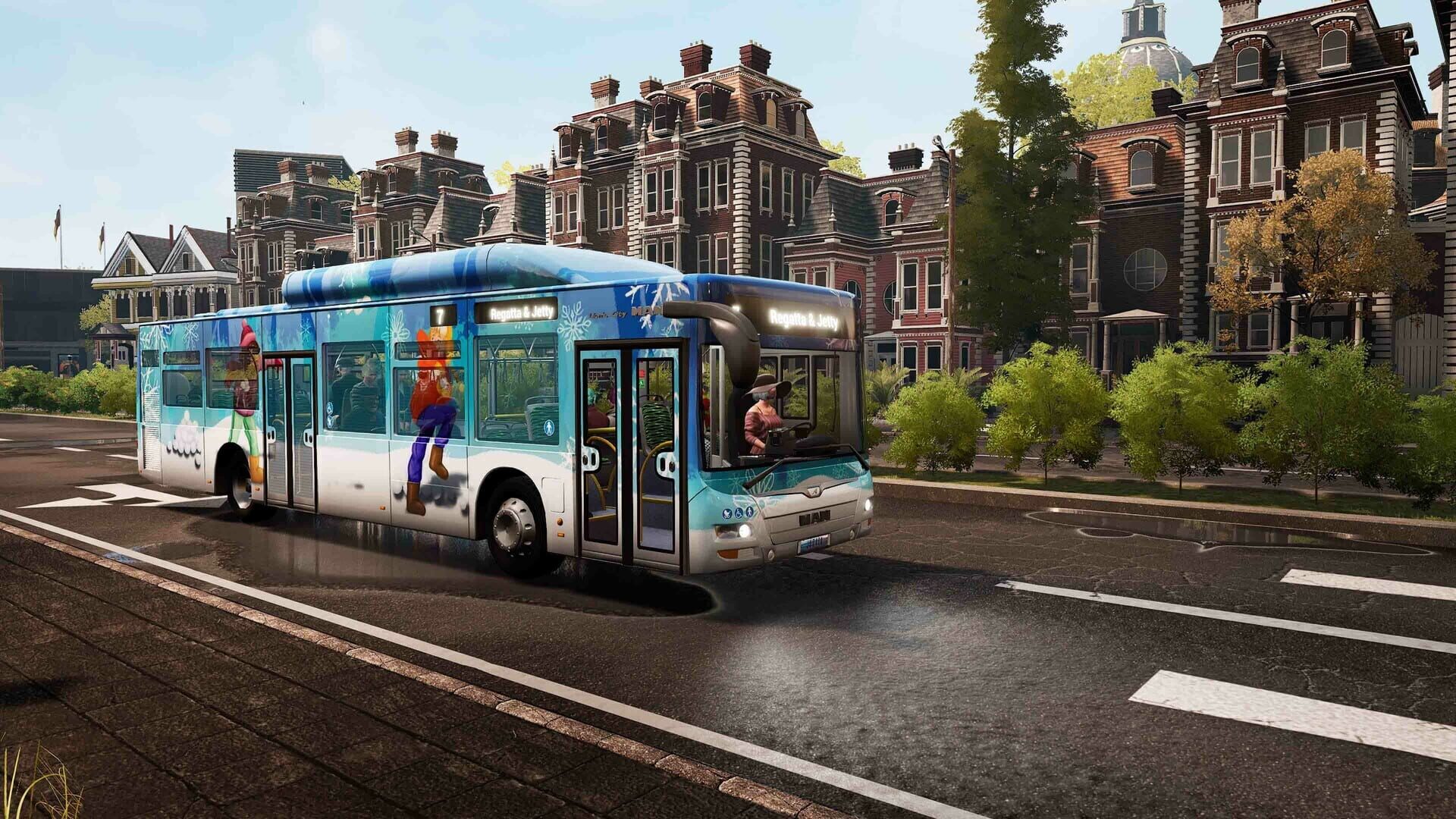 Bus Simulator 21: Next Stop - Christmas Skin Pack - Screenshot