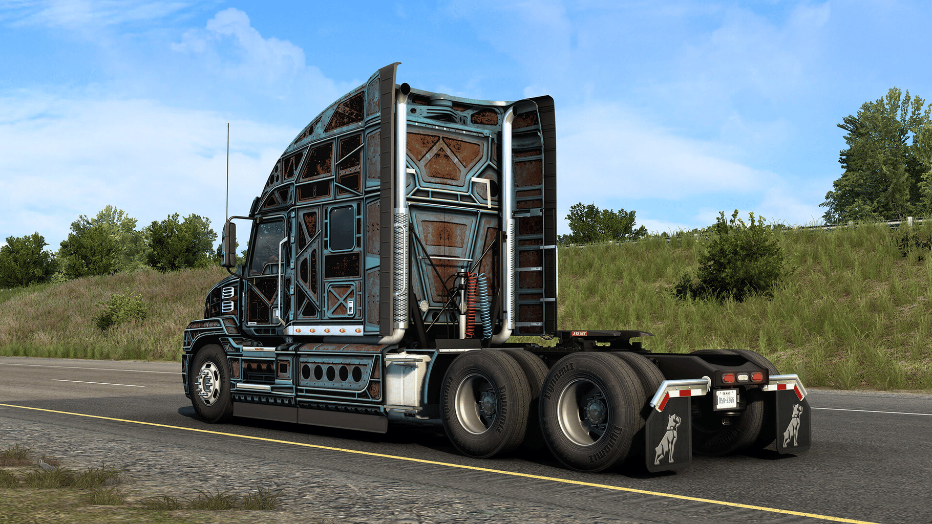 American Truck Simulator: Steampunk Paint Jobs Pack screenshot