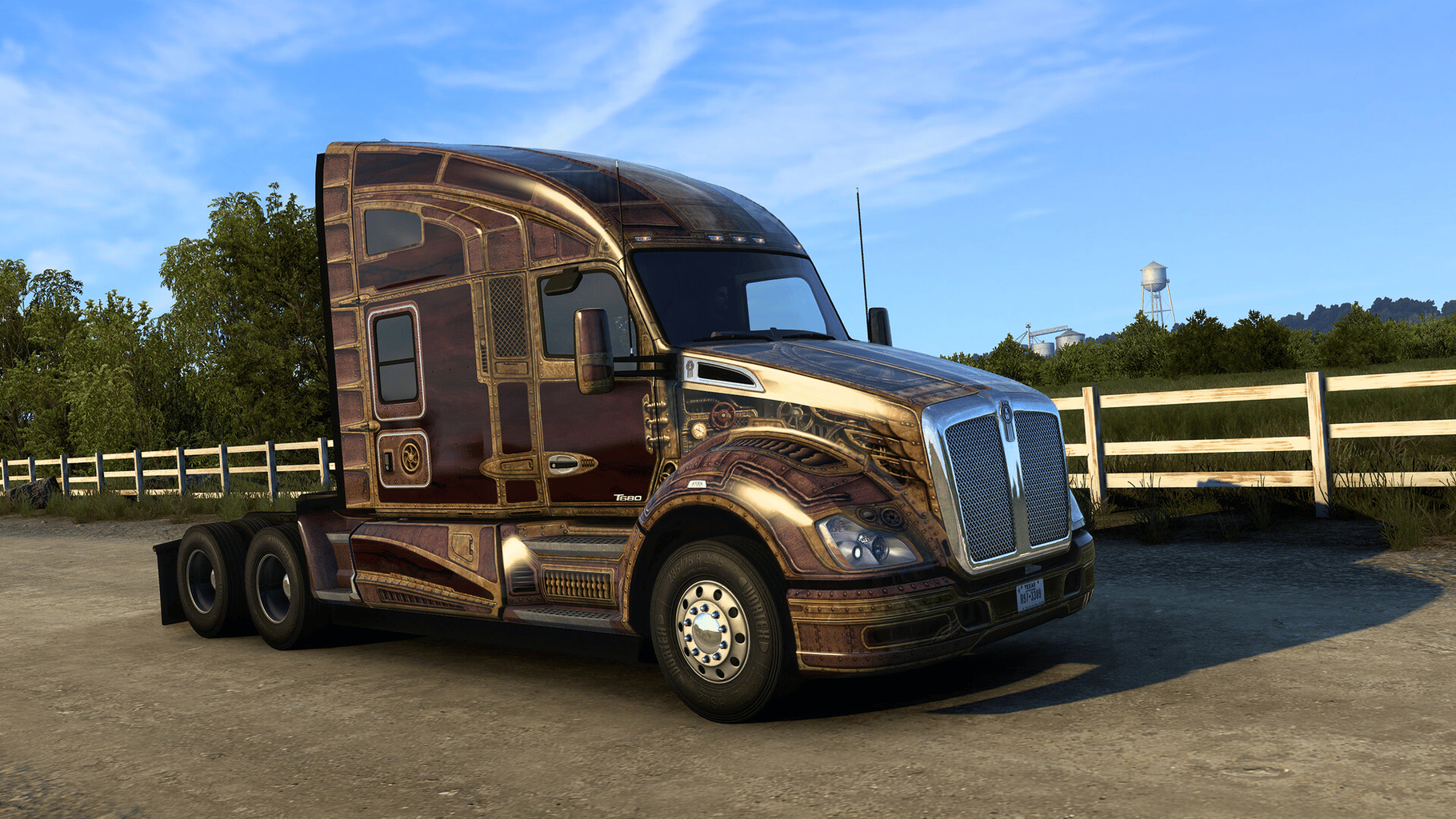 American Truck Simulator: Steampunk Paint Jobs Pack screenshot