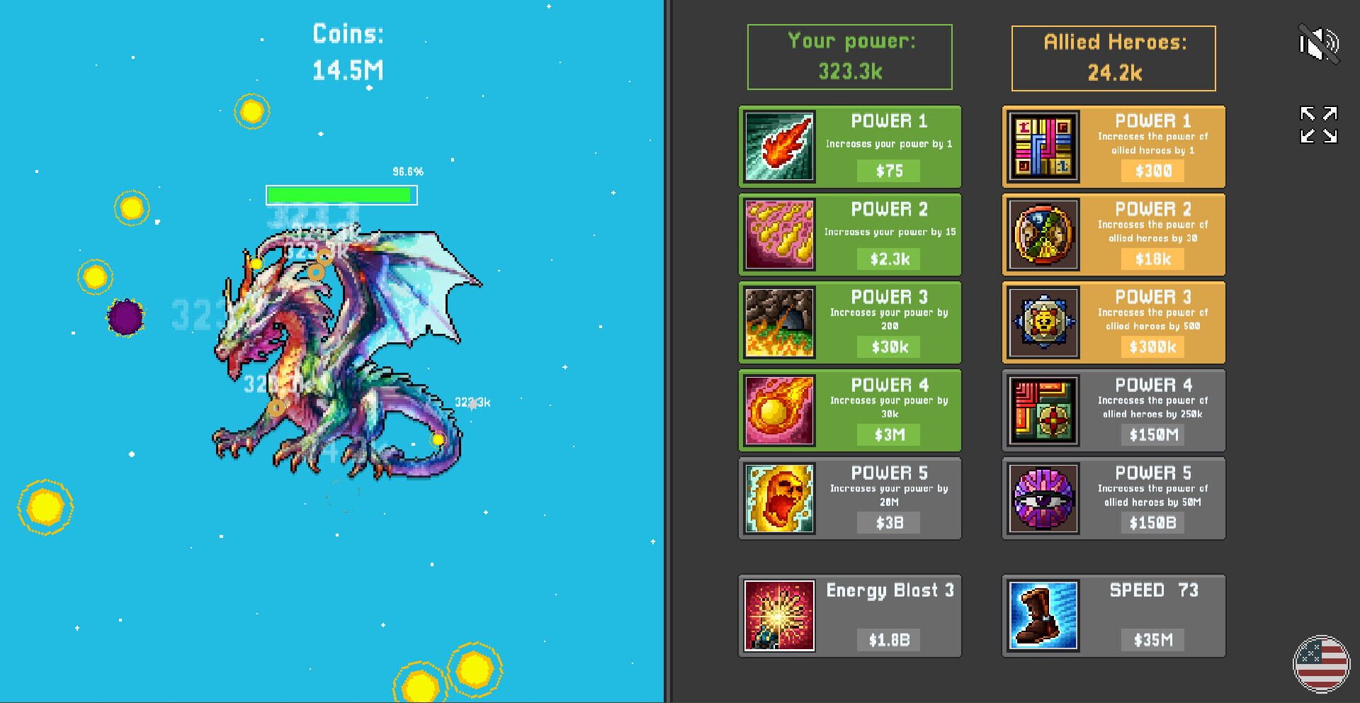 Idle Dragon Clicker: Expansion Pack 2 - Screenshot