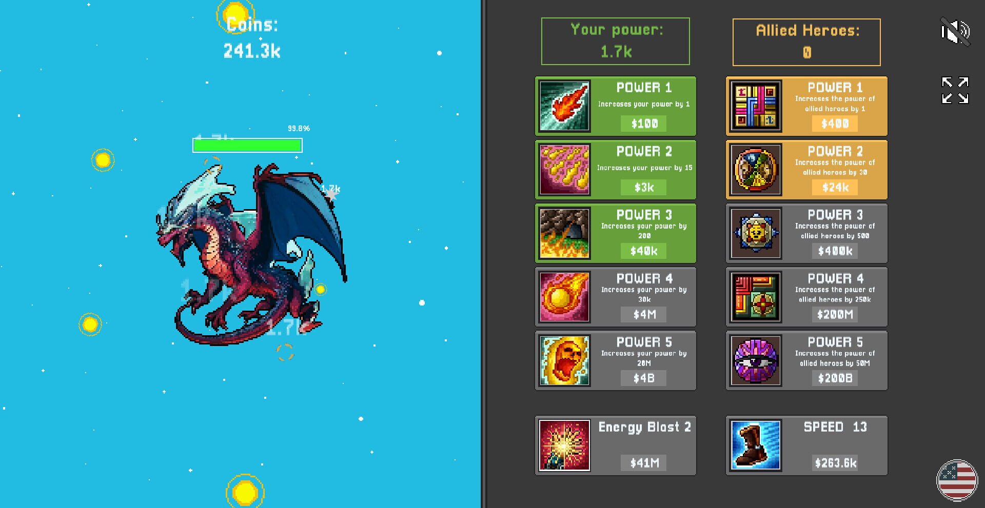 Idle Dragon Clicker: Expansion Pack 2 - Screenshot