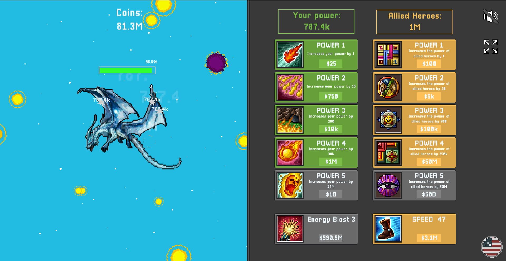 Idle Dragon Clicker: Expansion Pack 2 - Screenshot
