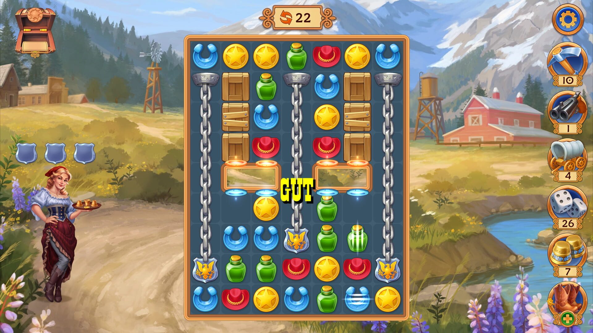 Jewels of the Wild West - Screenshot