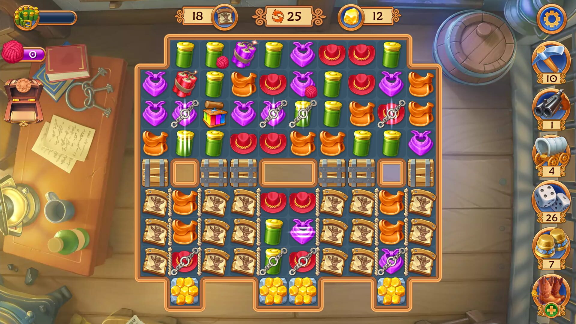 Jewels of the Wild West - Screenshot