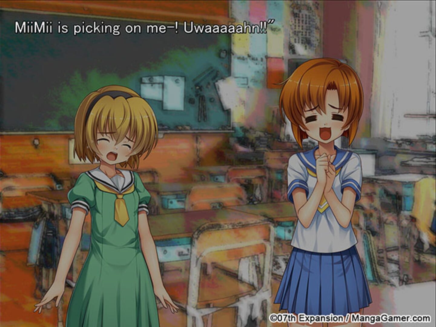 Captura de pantalla - Higurashi When They Cry Hou: Question Arcs