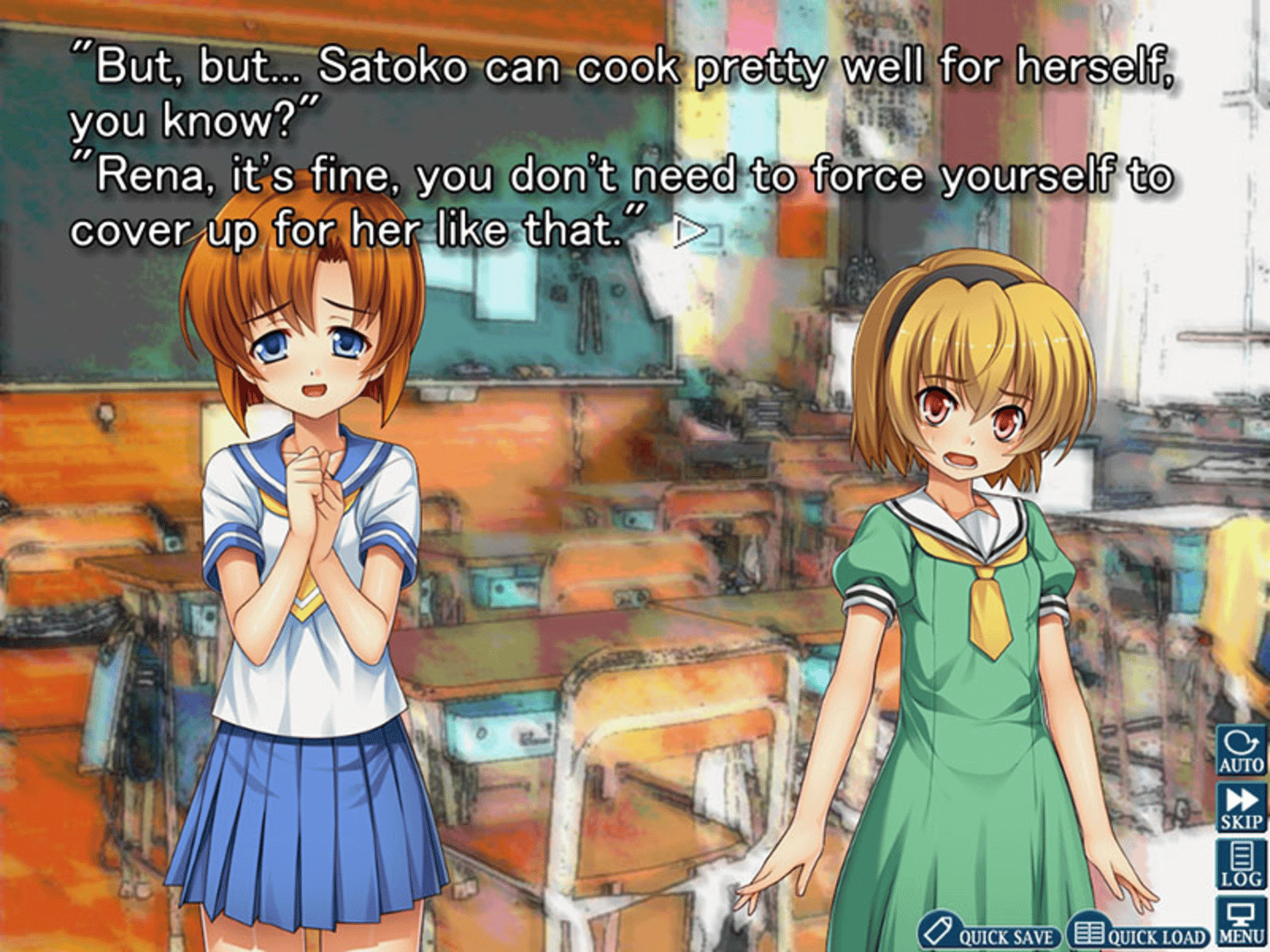 Higurashi When They Cry Hou: Question Arcs screenshot