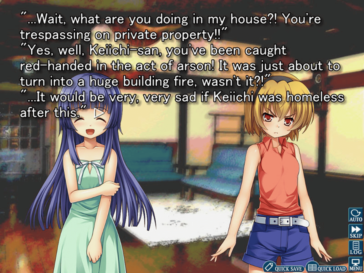 Higurashi When They Cry Hou: Question Arcs screenshot