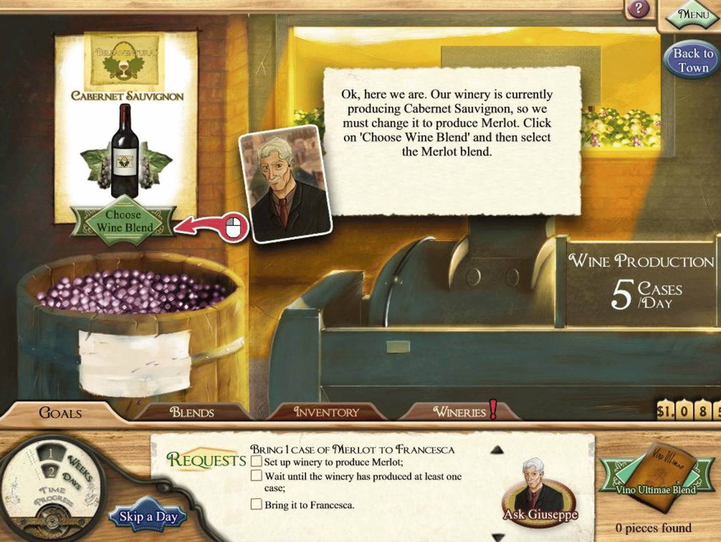 Winemaker Extraordinaire screenshot