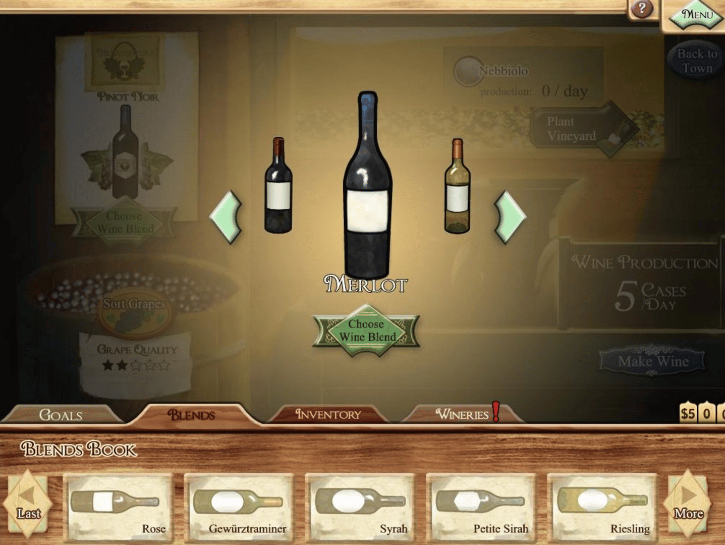 Winemaker Extraordinaire screenshot