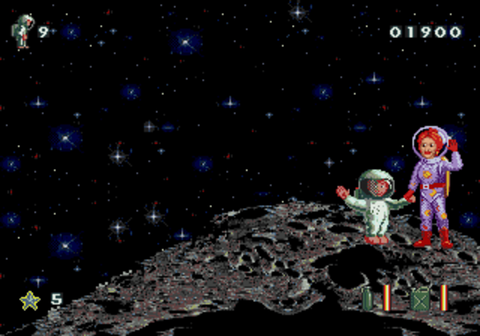 Scholastic's The Magic School Bus: Space Exploration Game screenshot