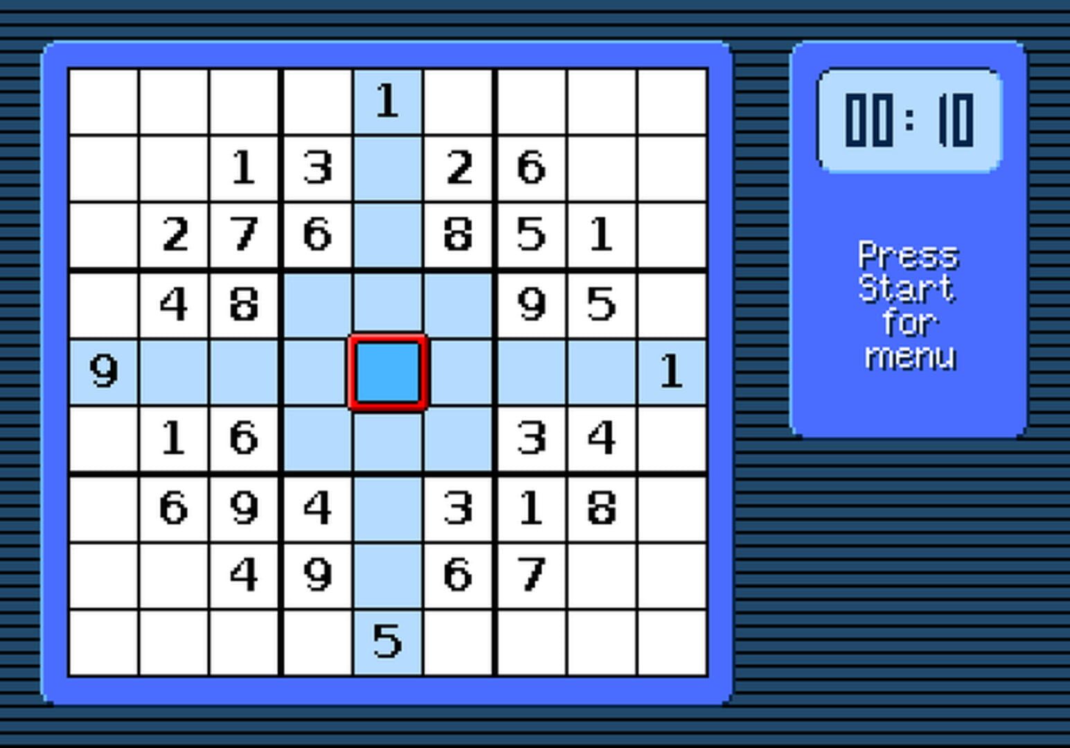 Captura de pantalla - Sudoku but it's on the MD