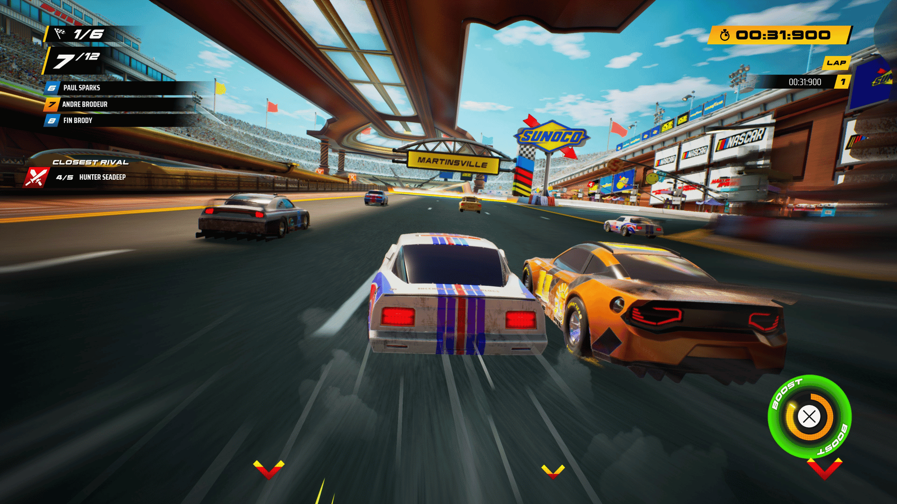 NASCAR Arcade Rush screenshot