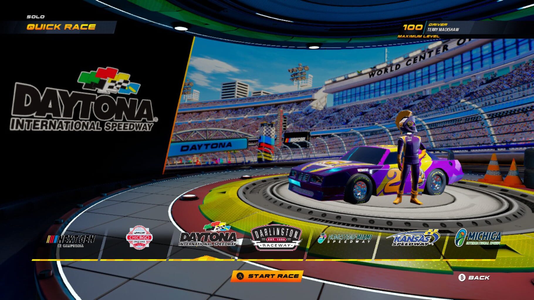 Captura de pantalla - NASCAR Arcade Rush: Project-X Edition