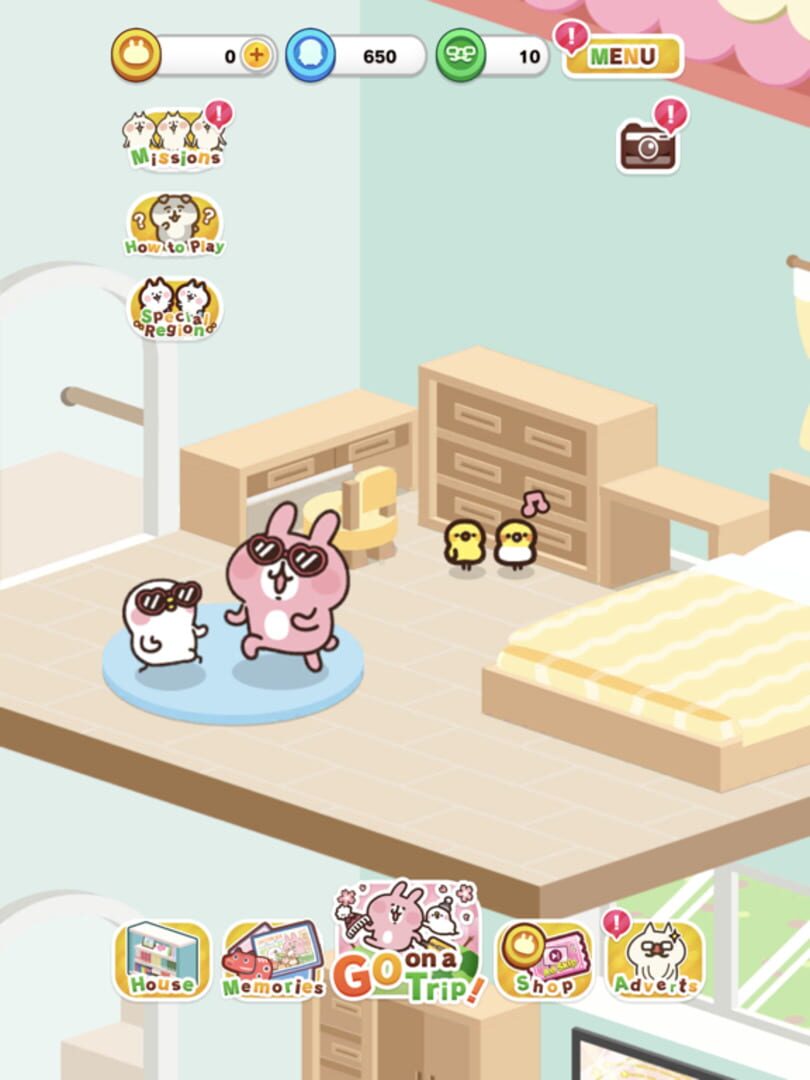 Piske & Usagi's Short Trip - Screenshot