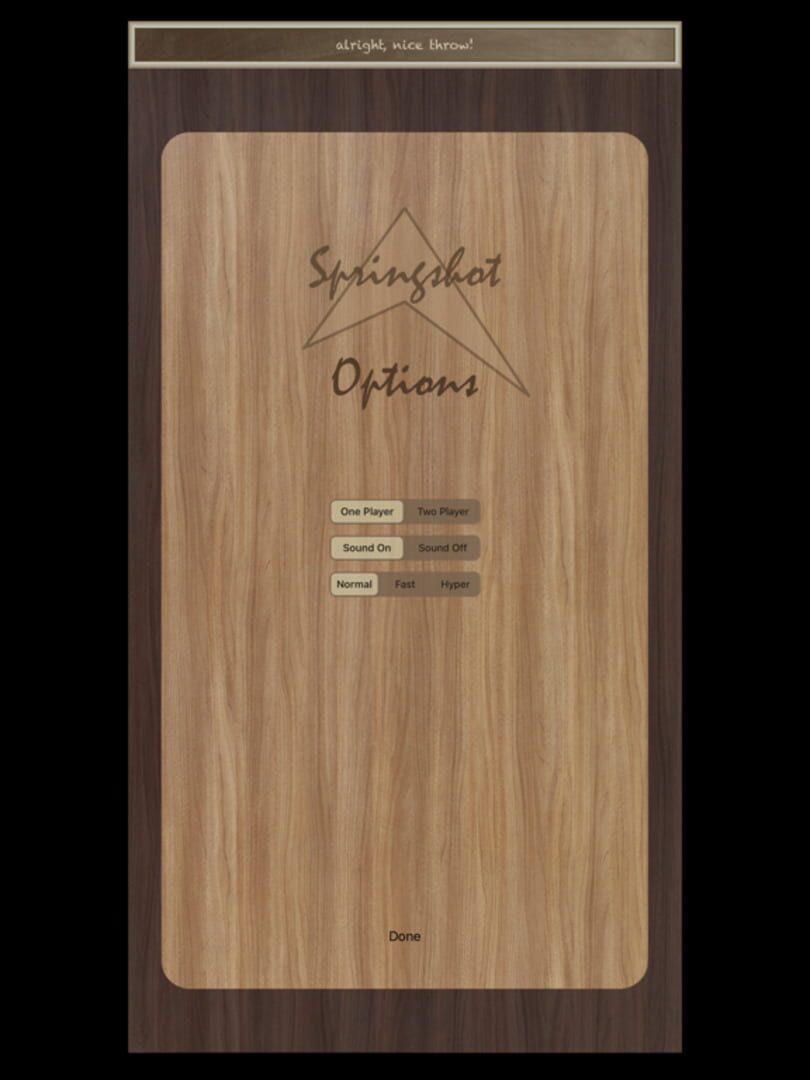Springshot - Screenshot