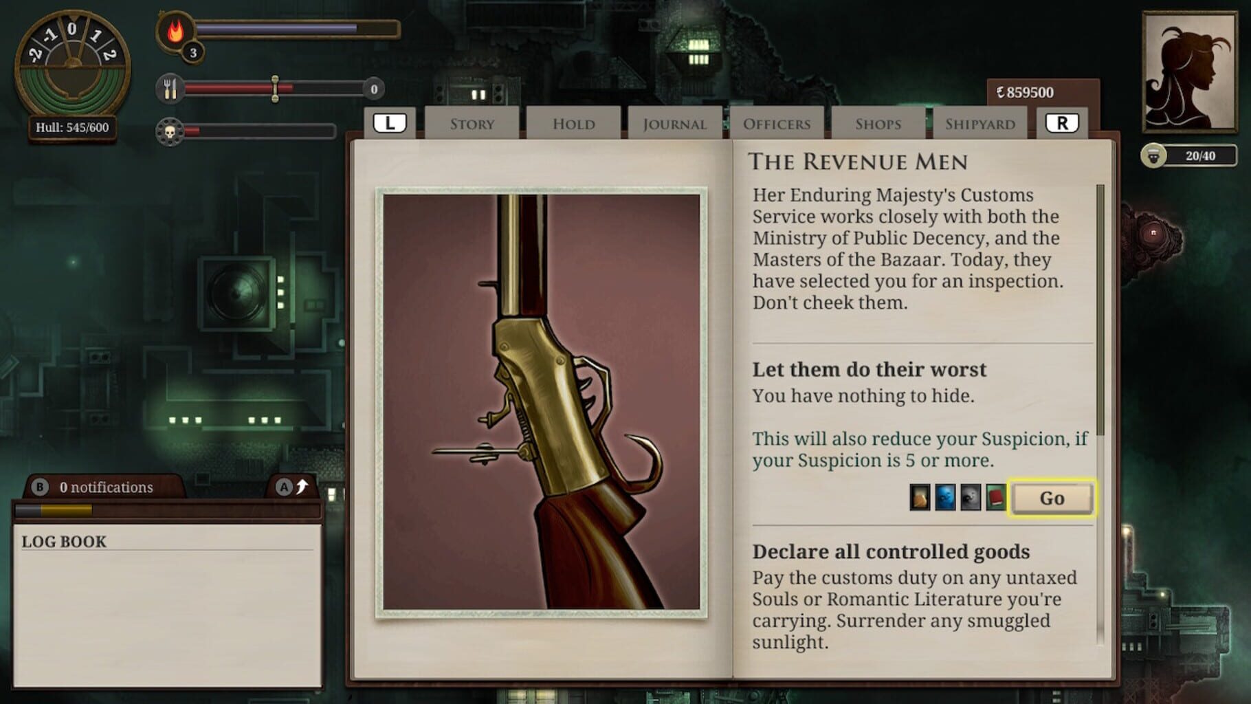 Sunless Sea: Zubmariner Edition screenshot