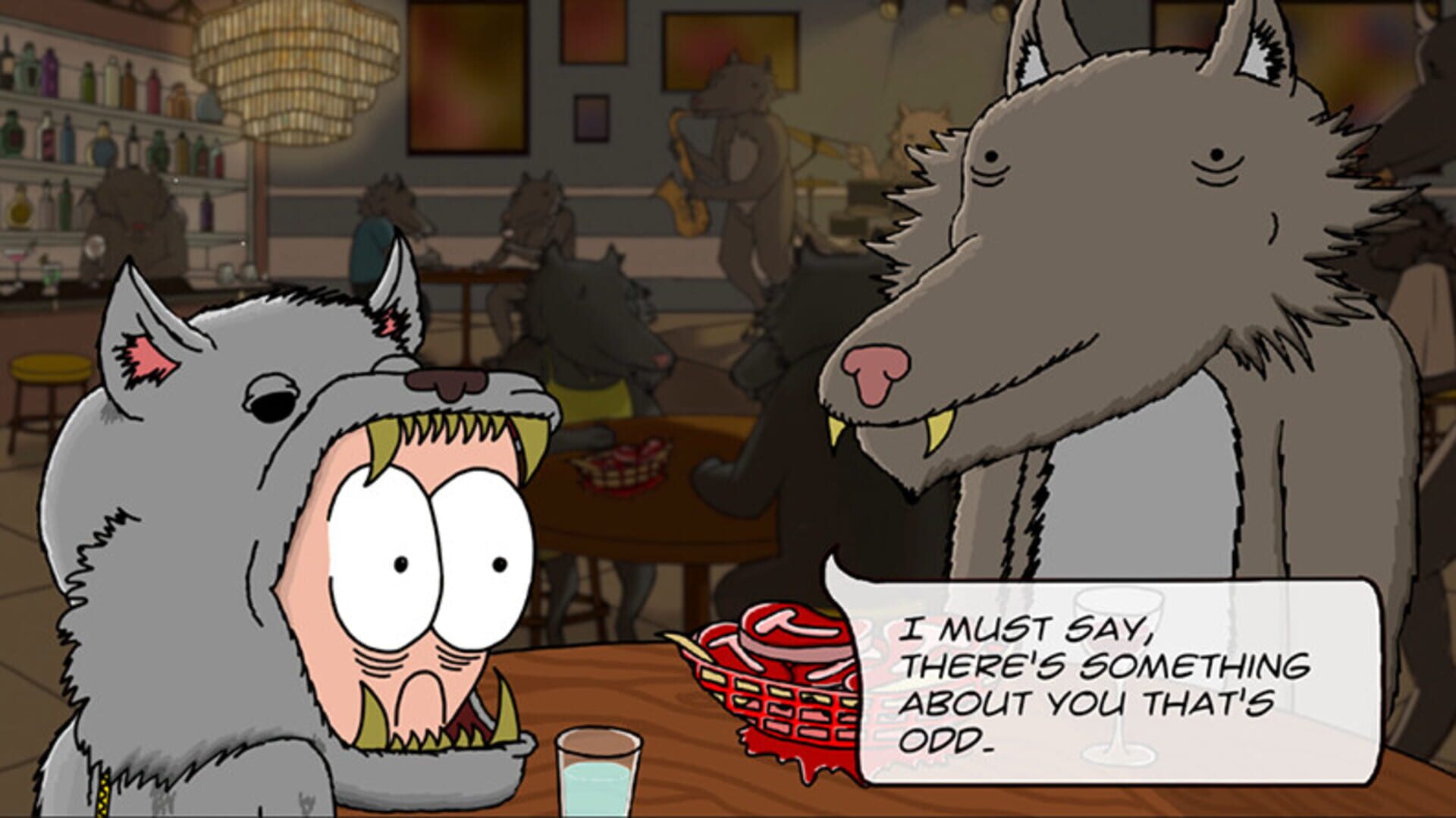 Undercover Speed Dating (with Wolves) - Screenshot