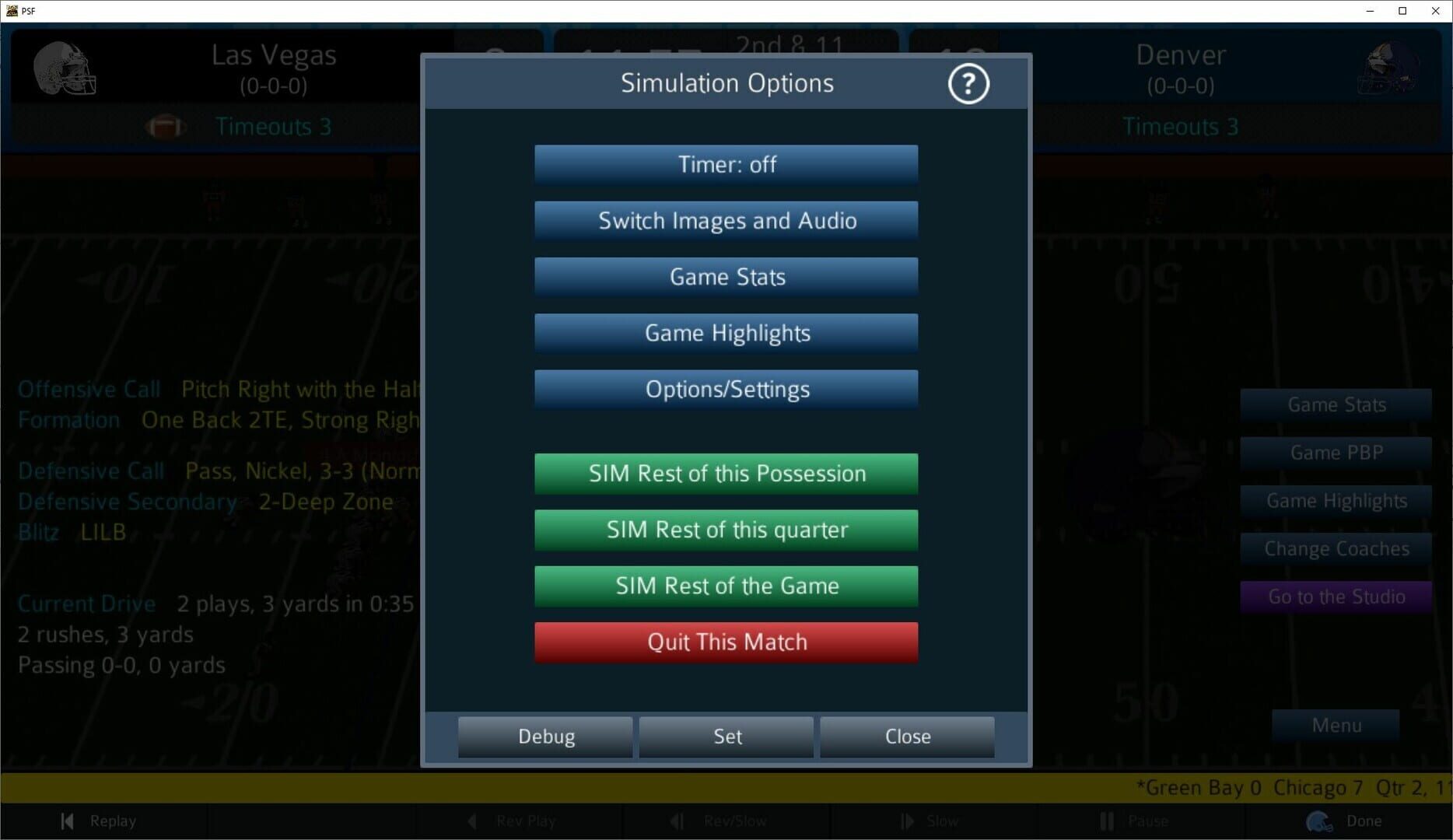 Pro Strategy Football 2024 - Screenshot