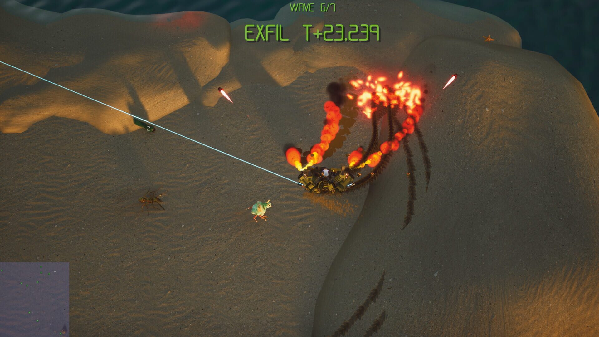 Mech vs. Bugs - Screenshot