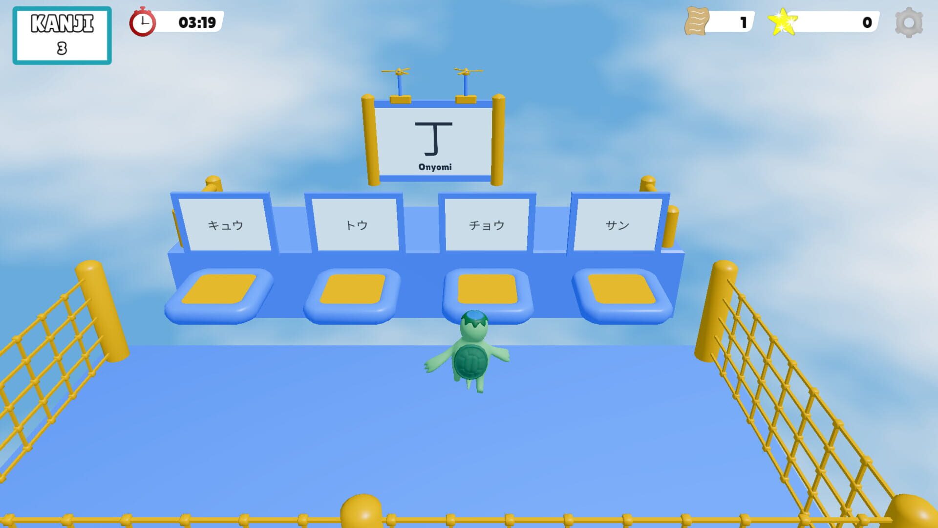Kappa Kanji Adventure - Screenshot