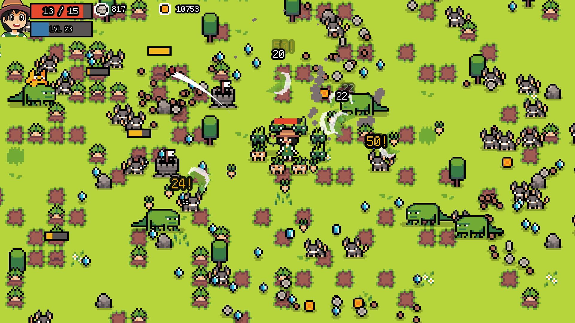 Daikon Creatures - Screenshot