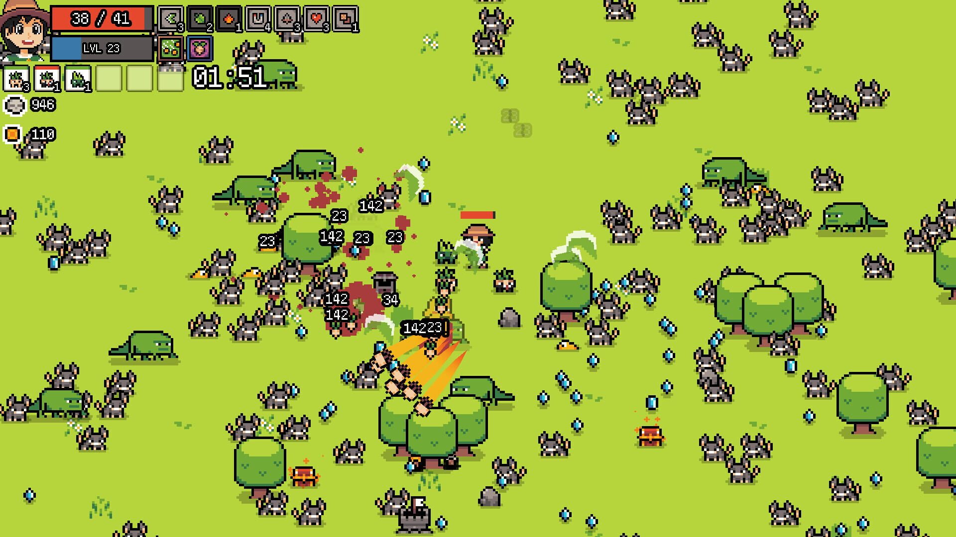 Daikon Creatures - Screenshot
