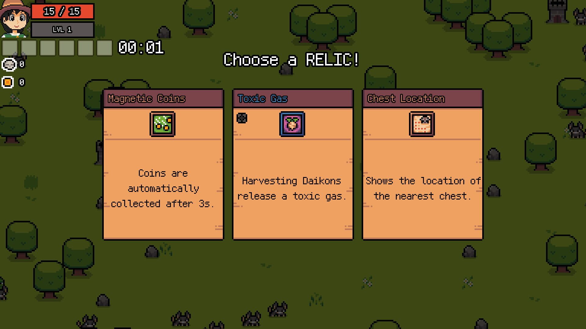 Daikon Creatures - Screenshot