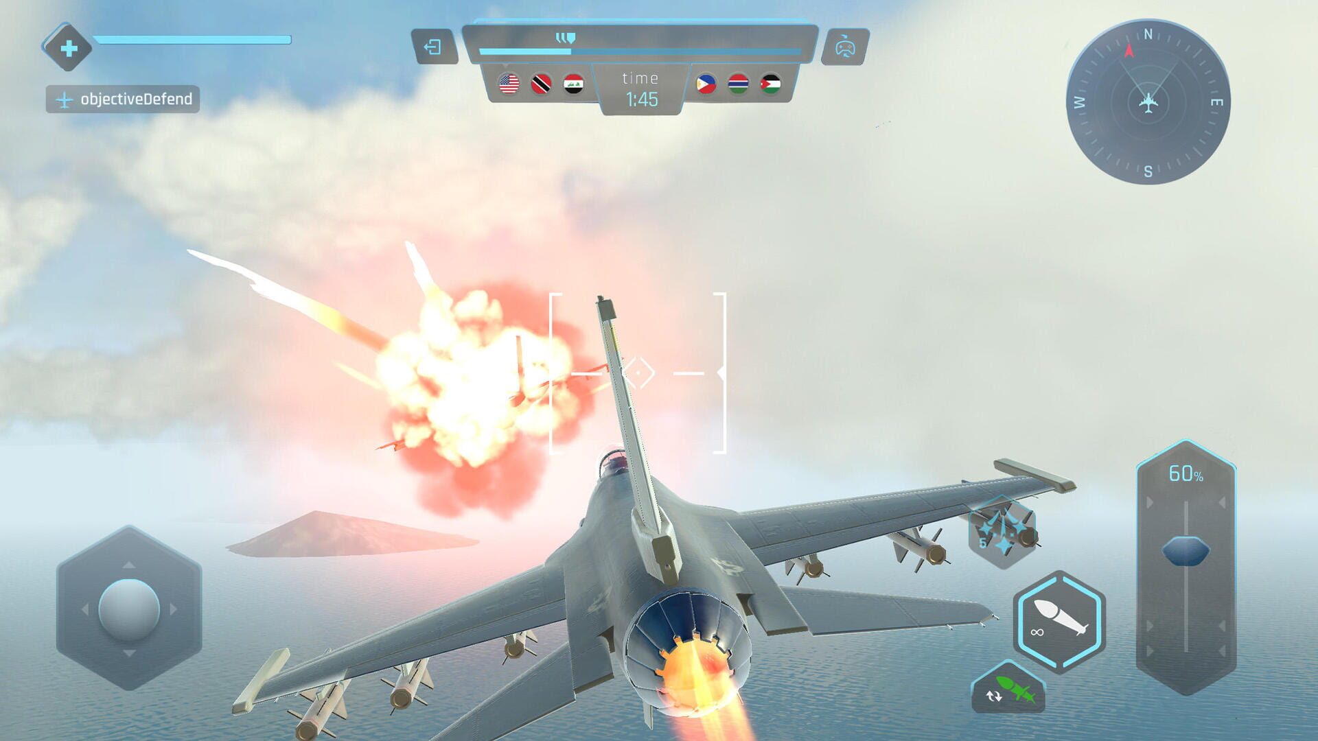 Sky Warriors: Airplane Games - Screenshot