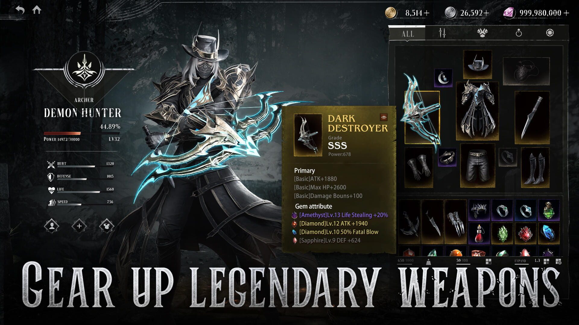 Darkness Saga - Screenshot