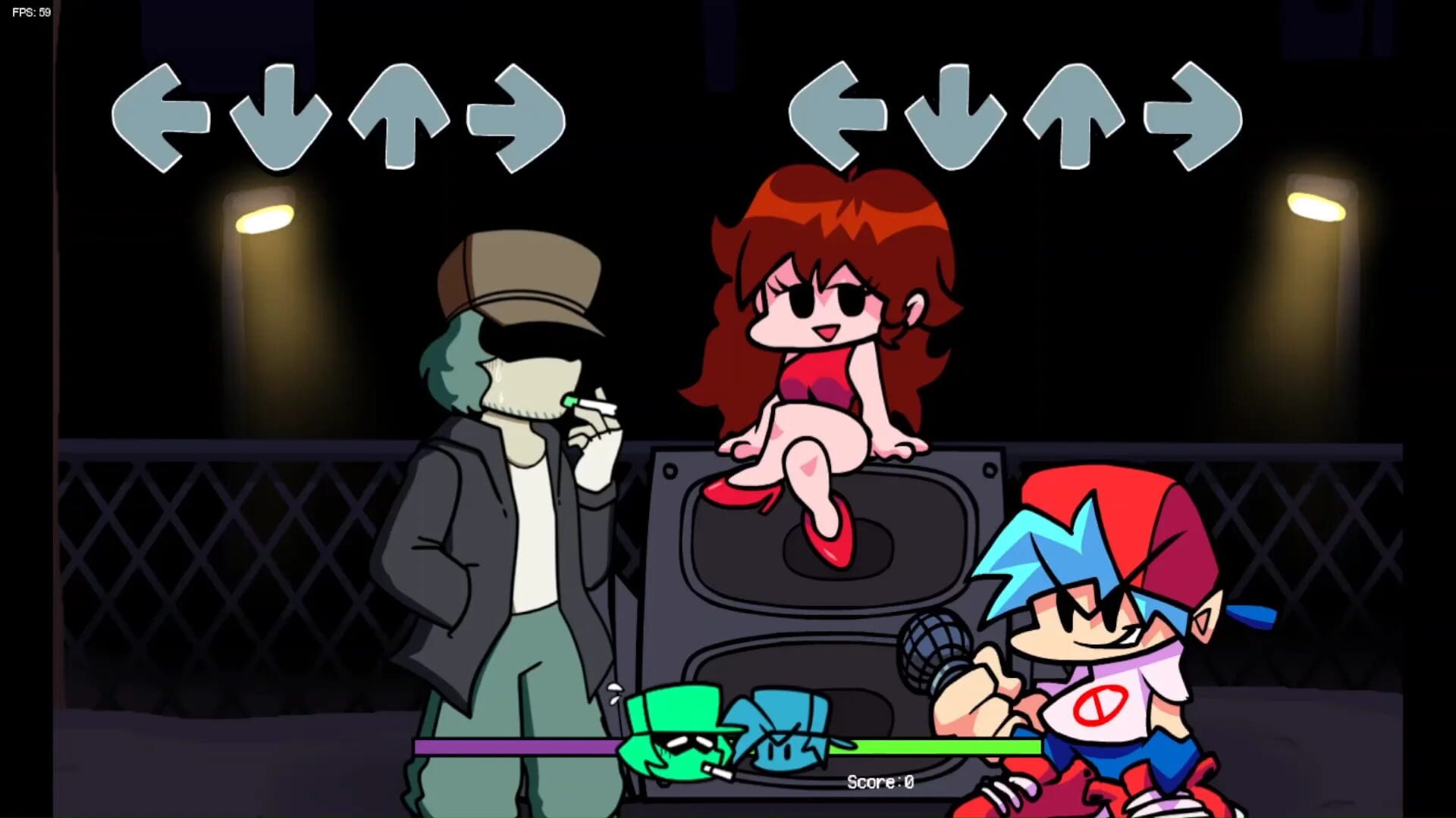 Friday Night Funkin': Smoke 'Em Out Struggle - Screenshot