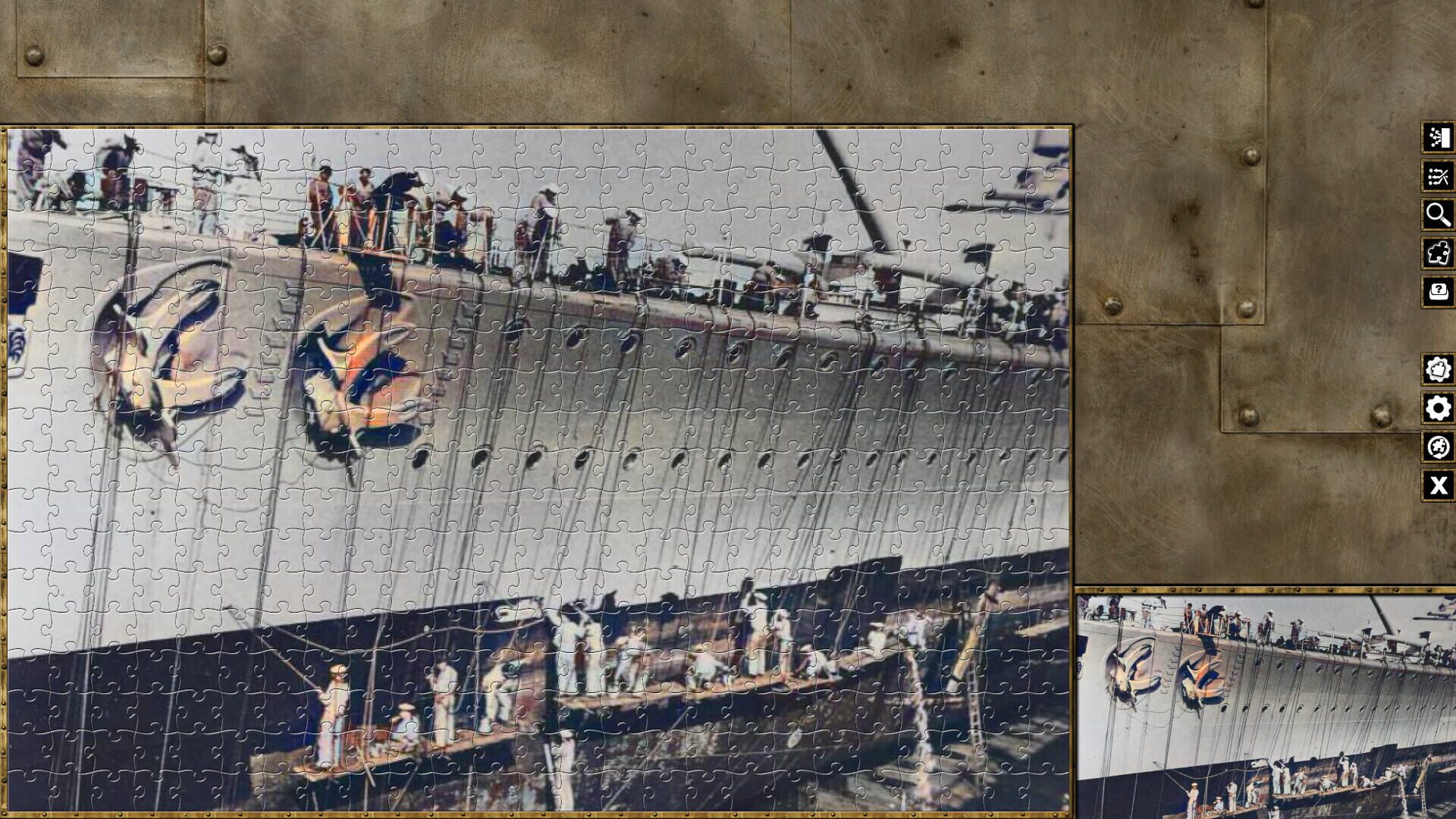 Pixel Puzzles WW2 Jigsaw: Kriegsmarine - Screenshot