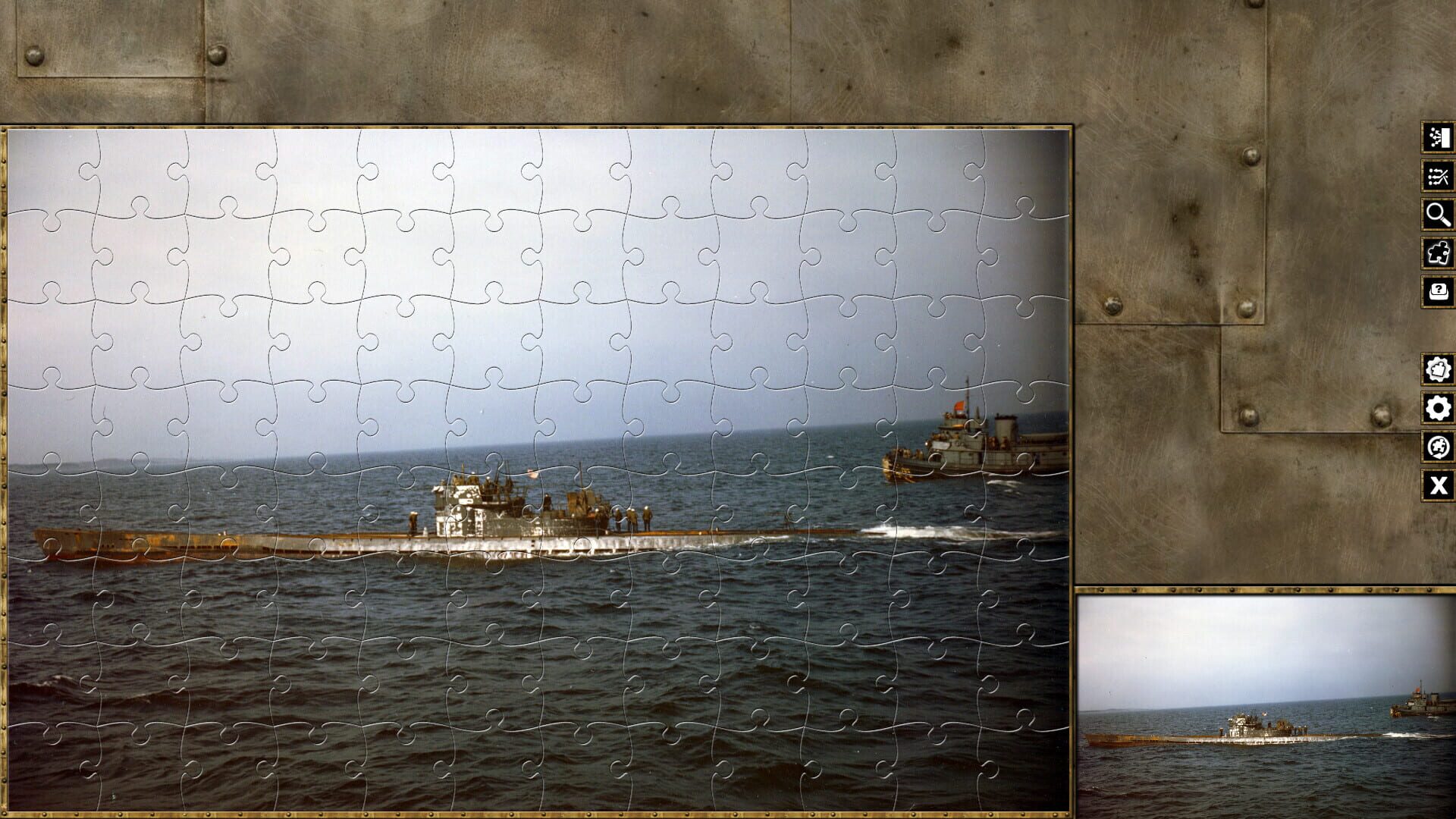 Pixel Puzzles WW2 Jigsaw: Kriegsmarine - Screenshot