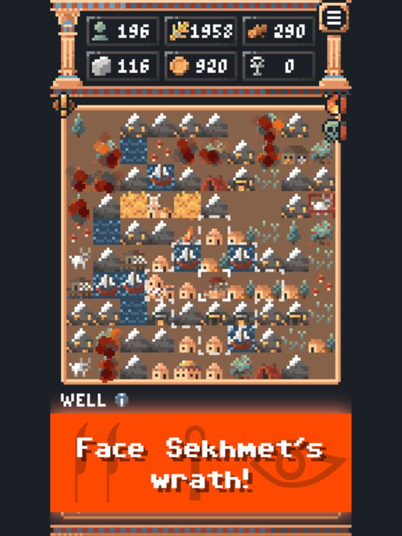 Tiny Pharaoh: Pixel Strategy - Screenshot
