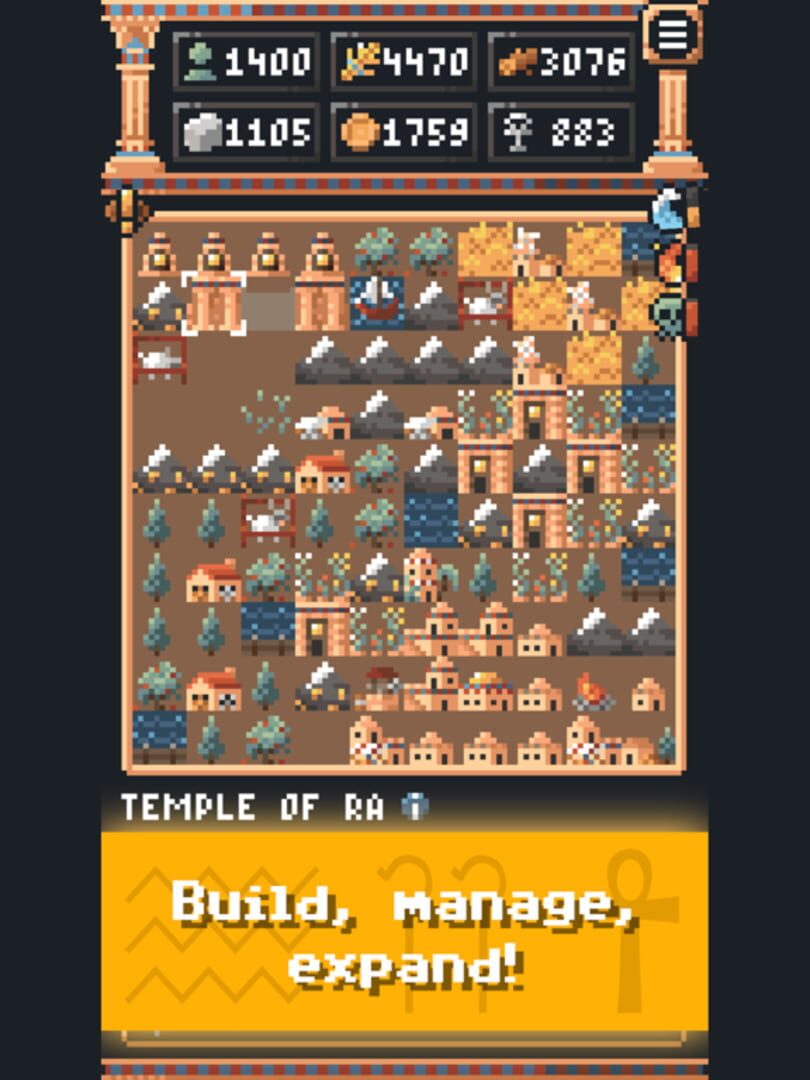 Tiny Pharaoh: Pixel Strategy - Screenshot