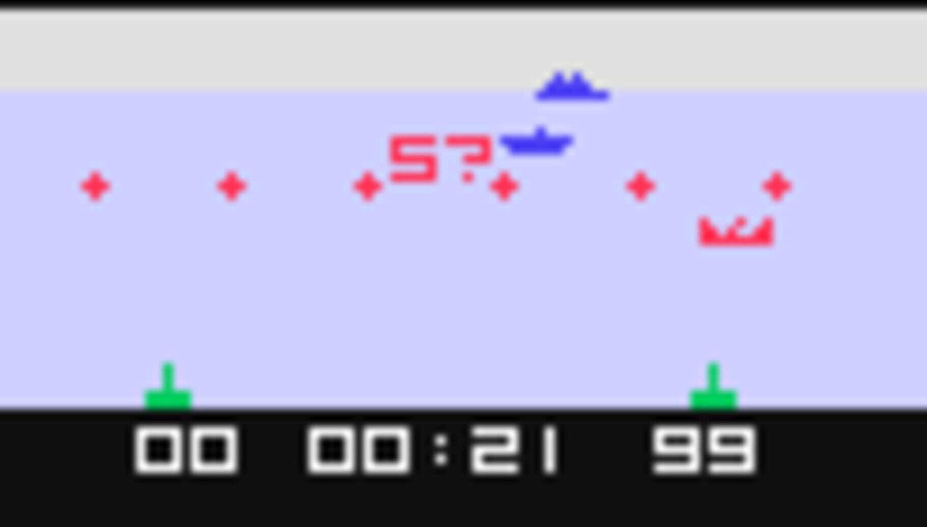 Captura de pantalla - Videocart-13: Robot War, Torpedo Alley