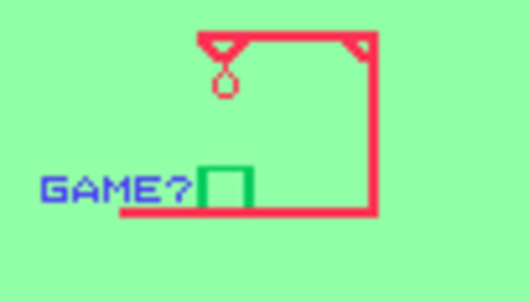 Captura de pantalla - Videocart-18: Hangman