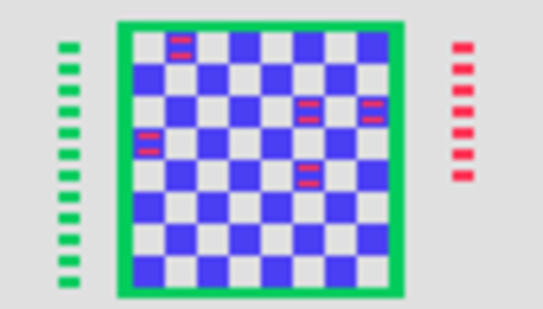 Captura de pantalla - Videocart-19: Checkers