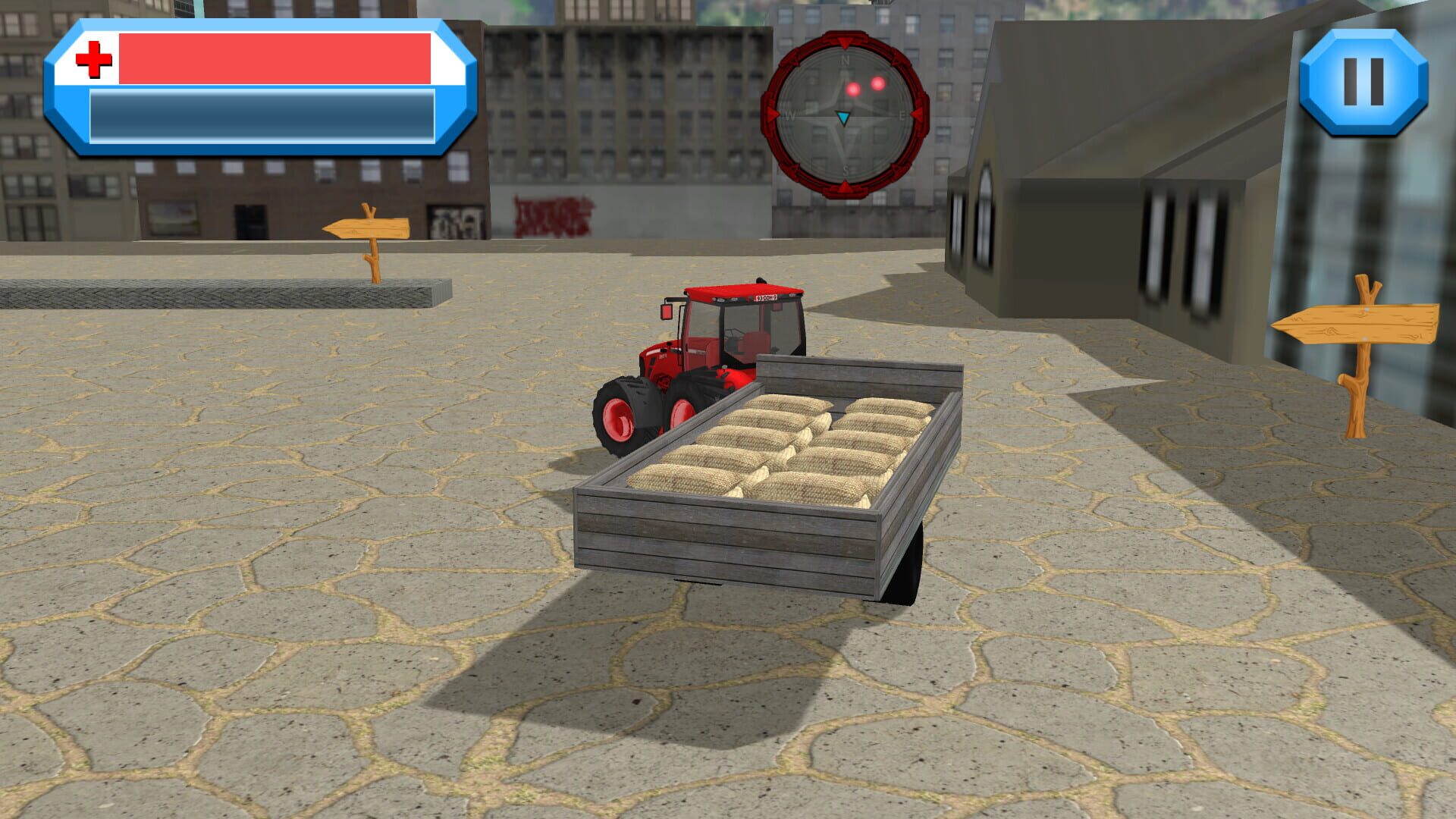 Agriculture Tractor Sim - Screenshot