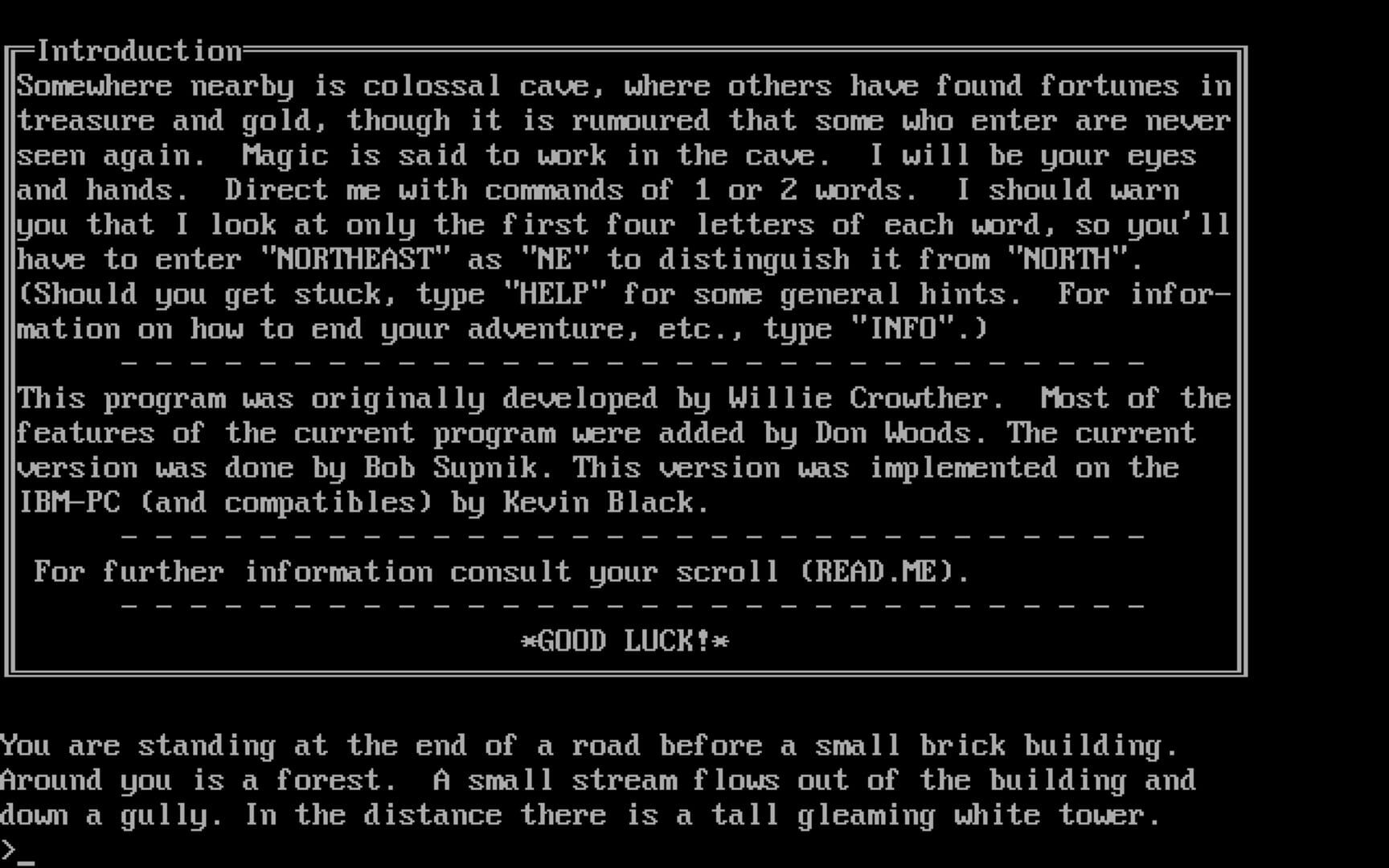 Colossal Cave Adventure