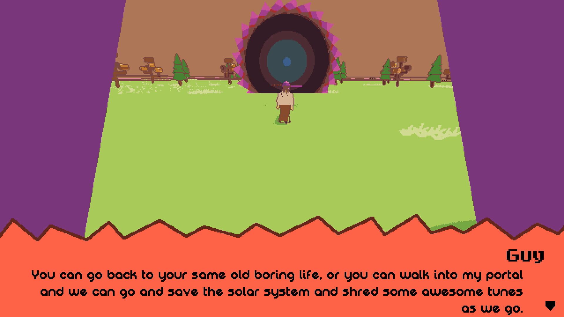 The Girl with the Guitar - Screenshot