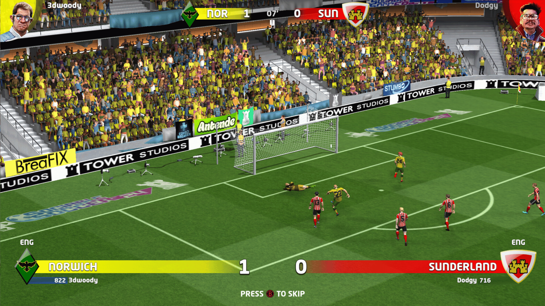 Sociable Soccer 24 screenshot