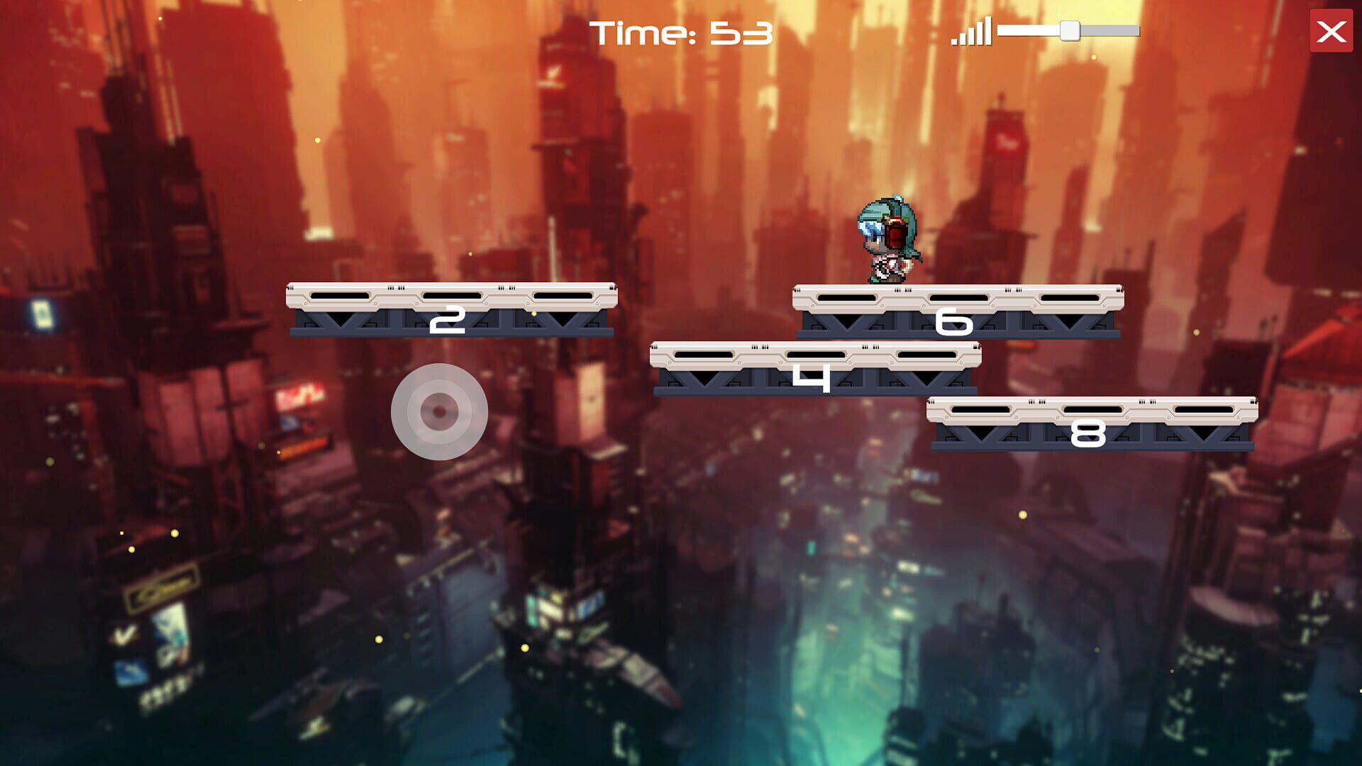 Cyberjump - Screenshot