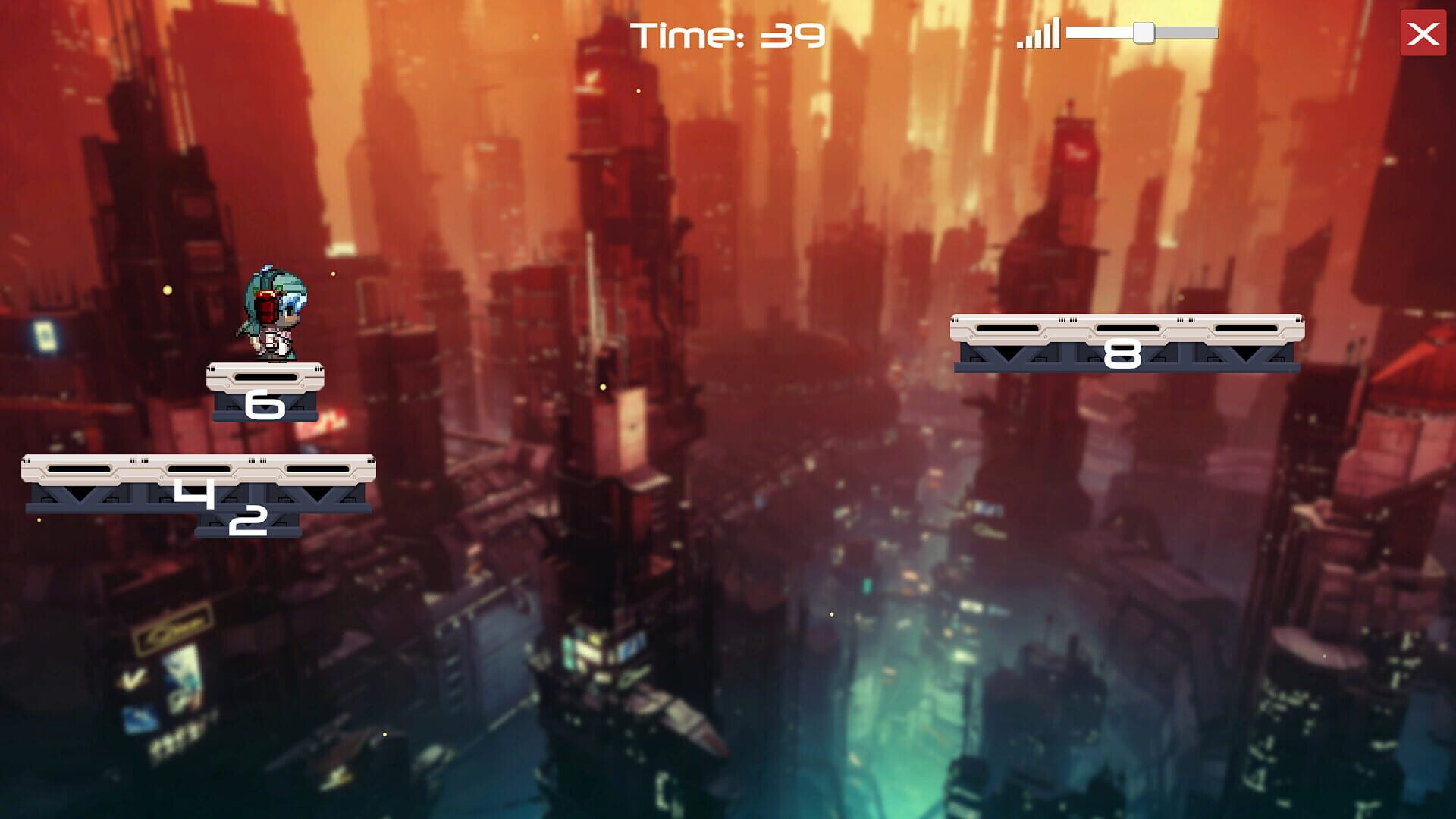 Cyberjump - Screenshot