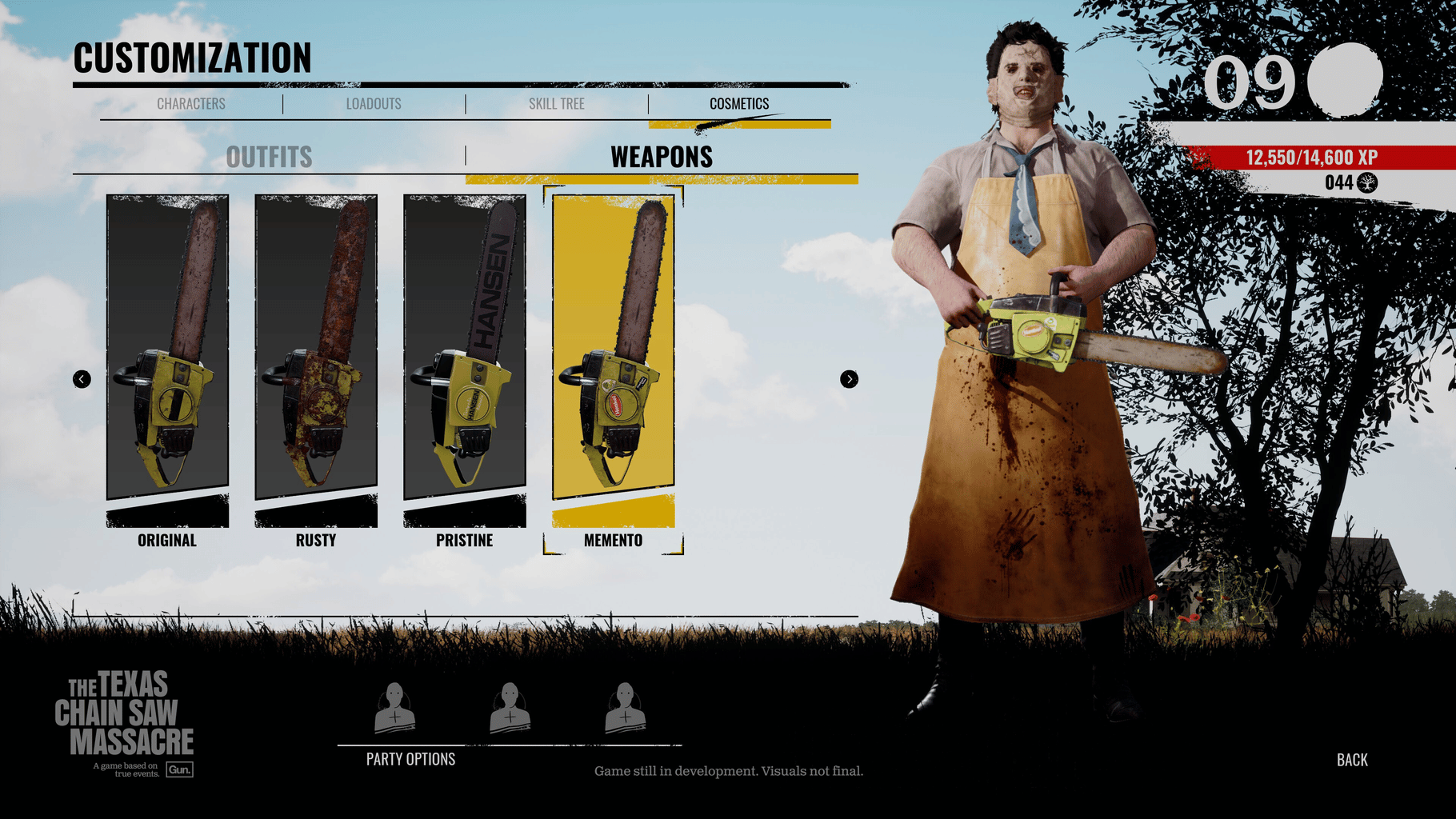 The Texas Chain Saw Massacre: Chainsaw Skin Variants screenshot