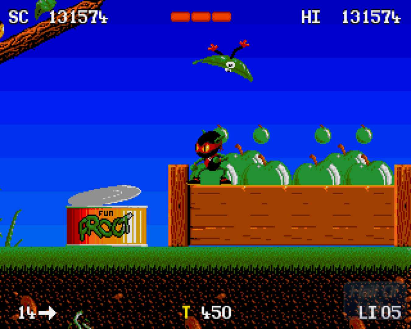 Zool screenshot